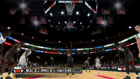NBA 2K11 screenshot 3 for PSP